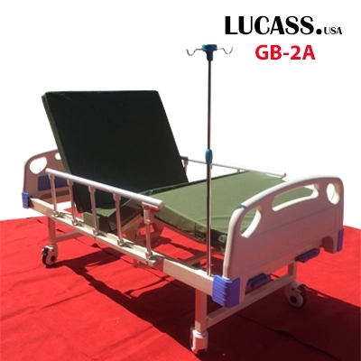 Giường bệnh Lucass GB2A- 2 tay quay chất lượng, giá cả phải chăng và uy tín 
