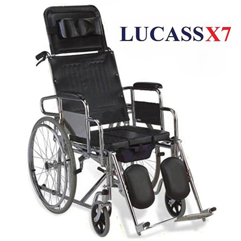 Xe lăn đa năng Lucass X7 có ghế ngả 180 độ