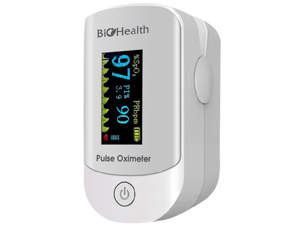 Máy đo nồng độ oxy trong máu SPO2 Biohealth OXY 303 thiết kế nhỏ gọn, đơn giản