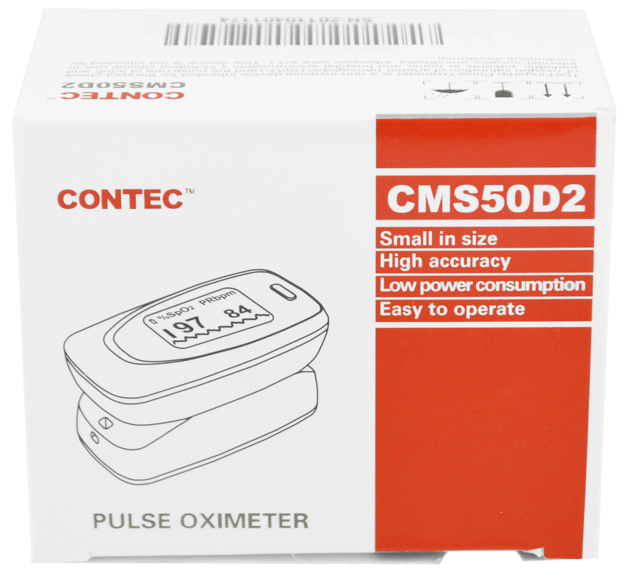 Máy đo nồng độ Oxy trong máu SPO2 Contec CMS50D2