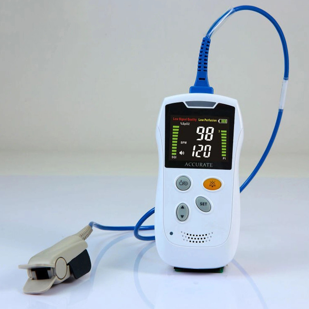 Máy đo độ bão hòa hòa oxy trong máu SPO2 Cầm Tay HA10A Có thiết kế nhỏ gọn, thuận tiện