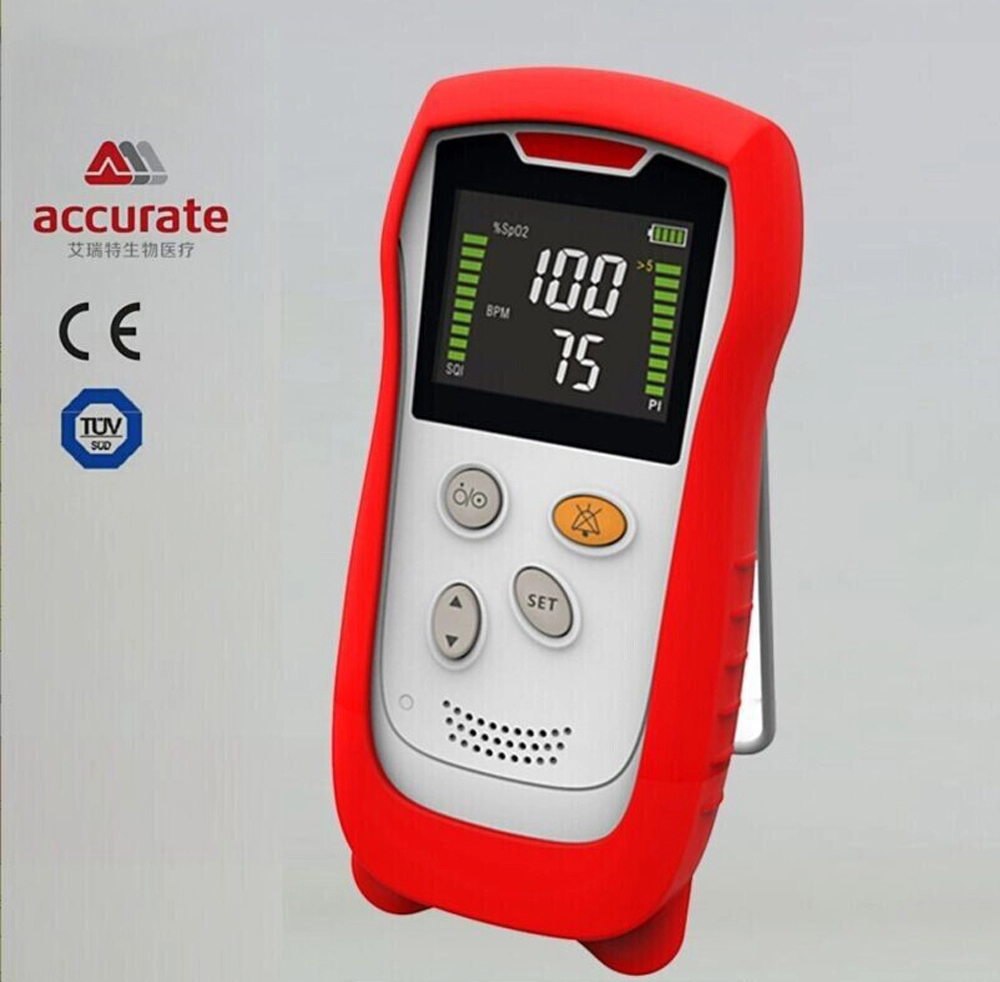 Máy đo độ bão hòa hòa oxy trong máu SPO2 Cầm Tay HA10A là thiết bị kiểm tra chỉ số oxy và nhịp tim phổ biến.