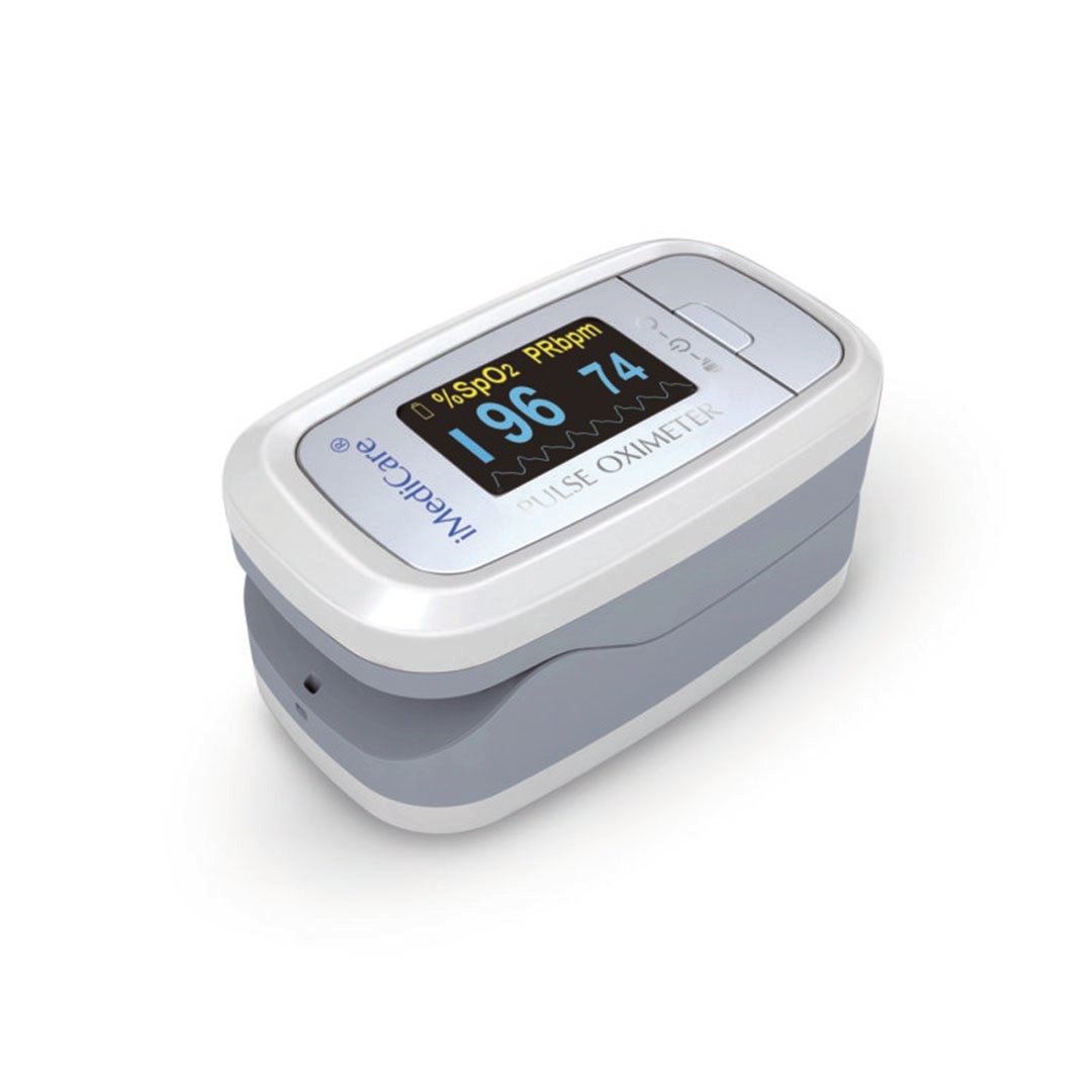Máy đo nồng độ oxy trong máu SpO2 và nhịp tim iMedicare iOM-A6